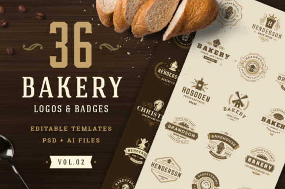 Download Bakery Logos and Badges - Logo Collection