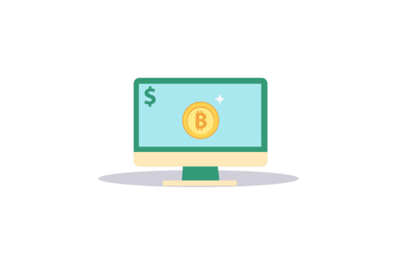 Download Cryptocurrency Television Illustration - Television Collection