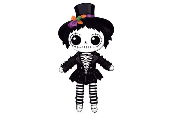 Download Gothic Voodoo Doll Illustration Png - Voodoo doll Collection