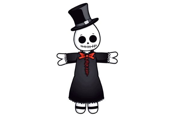 Download Gothic Voodoo Doll Illustration Png - Voodoo doll Collection